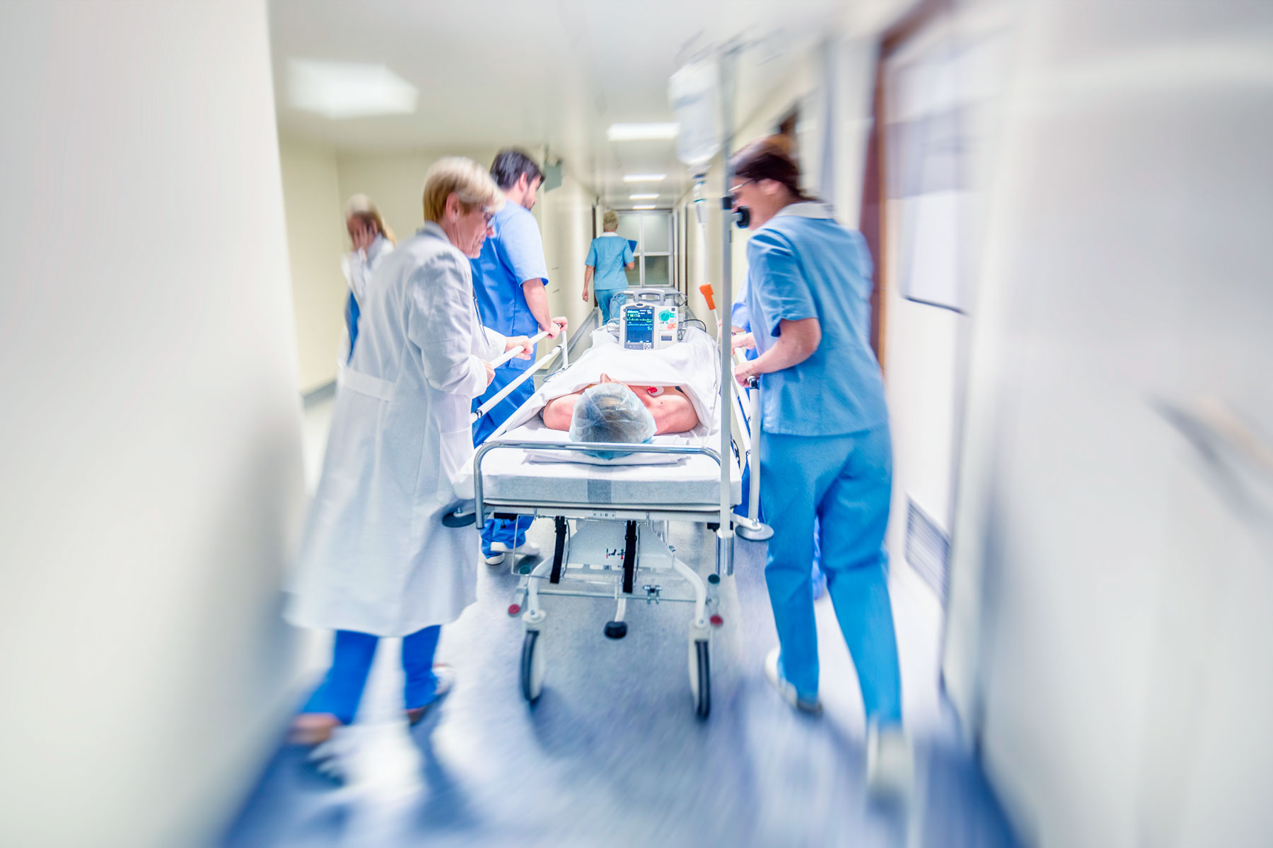 The study tracked cortisol levels in doctors, which remained elevated for several hours following a resuscitation, a procedure that was done in about half of the shifts that were monitored. (Photo/iStock)